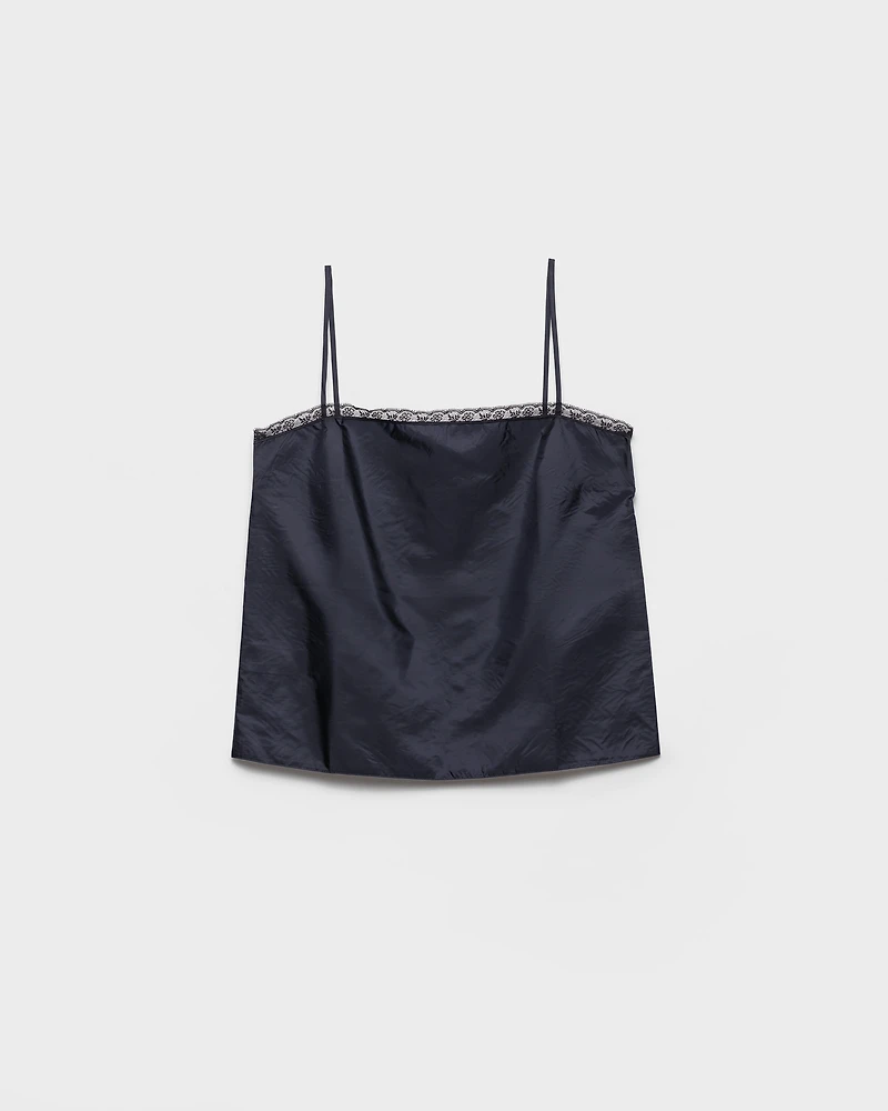 Lightweight Re-Nylon top