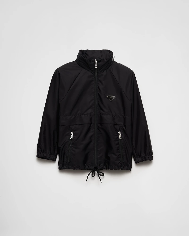 Light Re-Nylon rain jacket