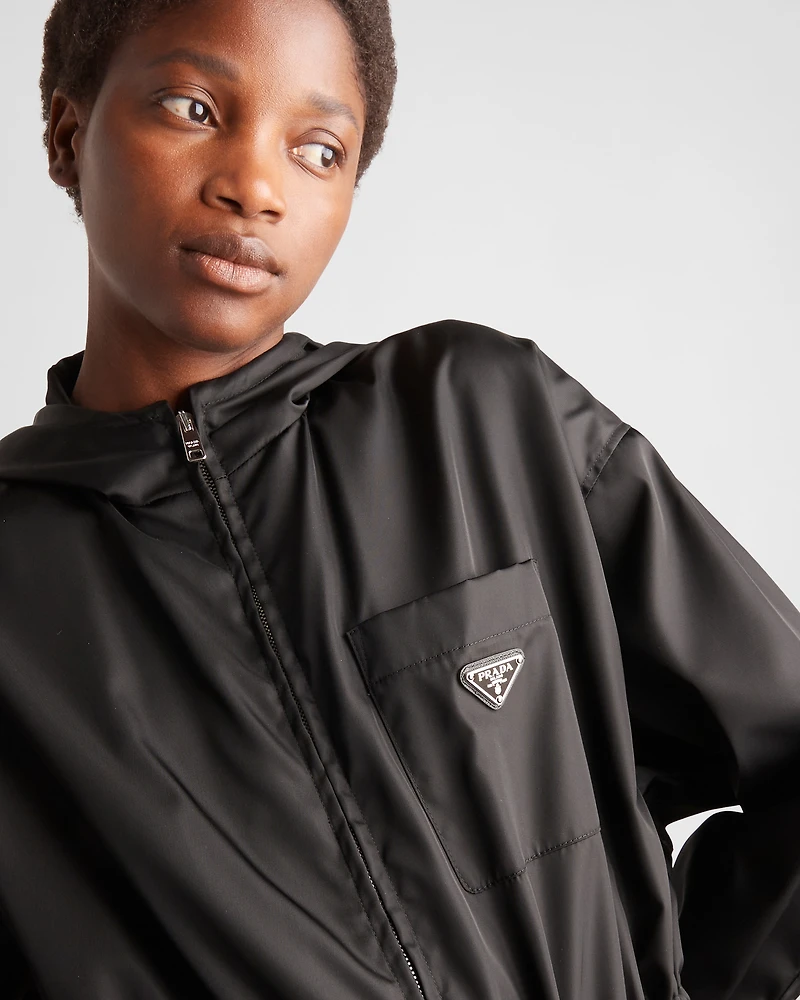 Re-Nylon raincoat