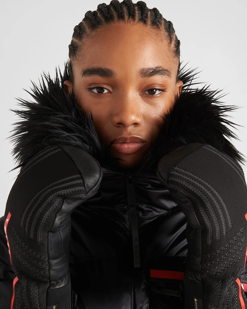 Technical Re-Nylon down jacket