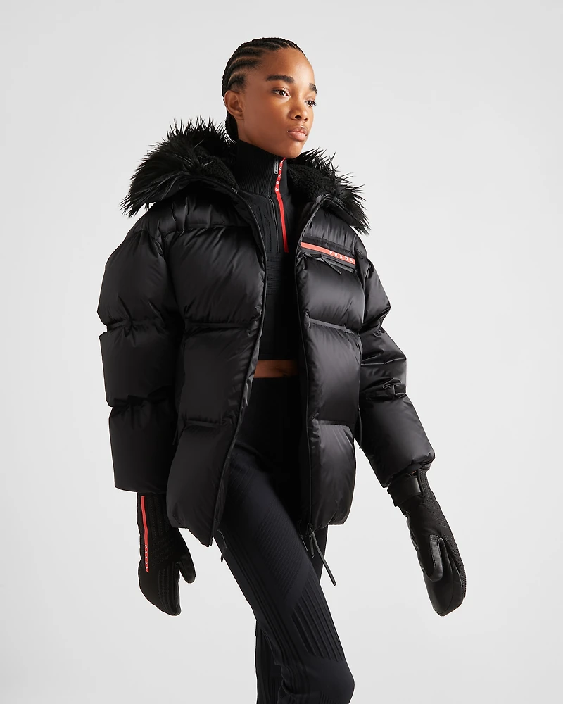 Technical Re-Nylon down jacket