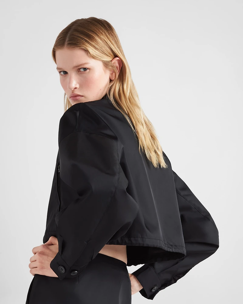 Re-Nylon cropped blouson jacket