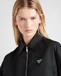 Re-Nylon cropped blouson jacket