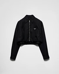 Re-Nylon cropped blouson jacket