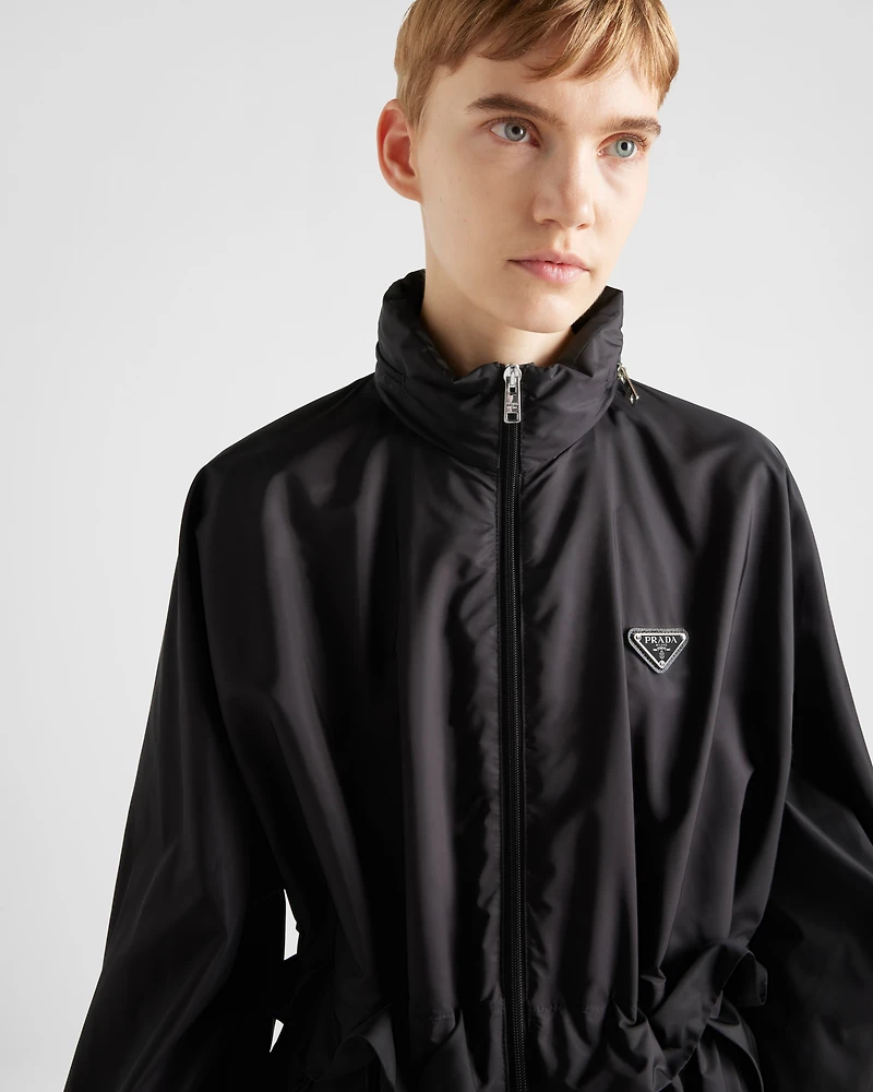 Light Re-Nylon raincoat