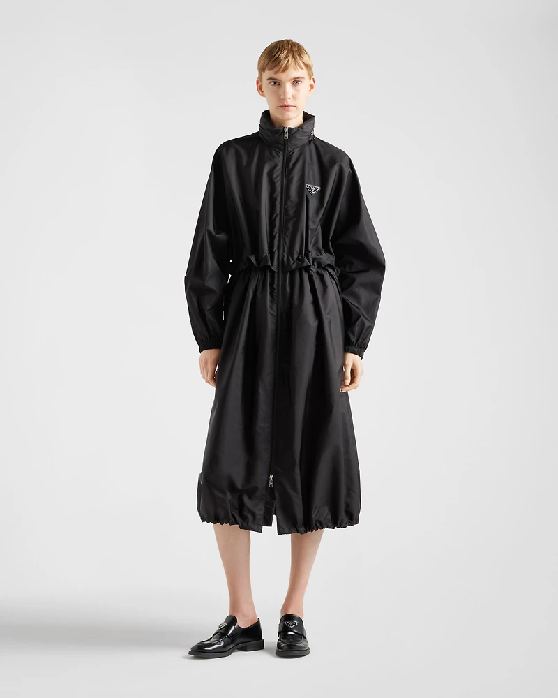 Light Re-Nylon raincoat