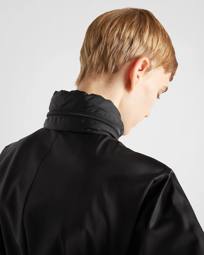 Light Re-Nylon raincoat