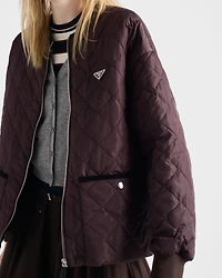 Quilted light Re-Nylon jacket