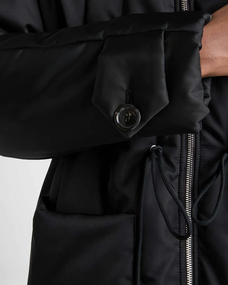 Re-Nylon down coat