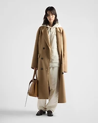 Lightweight hooded Re-Nylon blouson jacket
