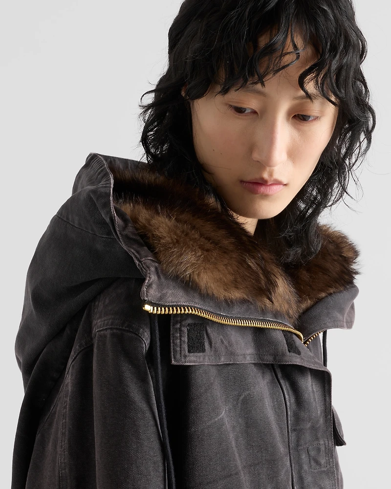 Canvas coat
