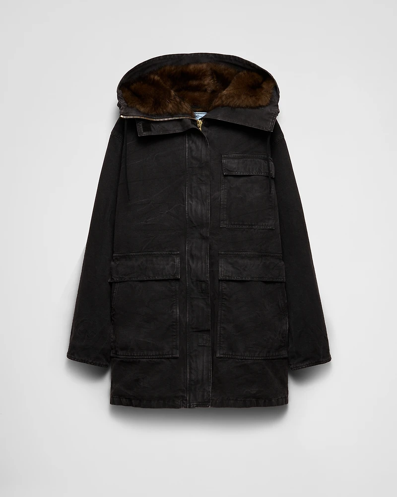 Canvas coat