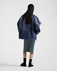 Canvas trucker jacket