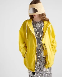 Lightweight Re-Nylon rain jacket
