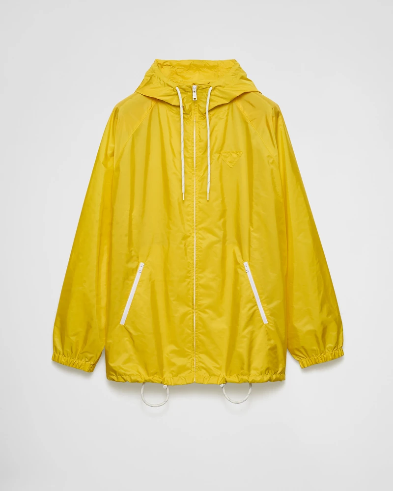 Lightweight Re-Nylon rain jacket