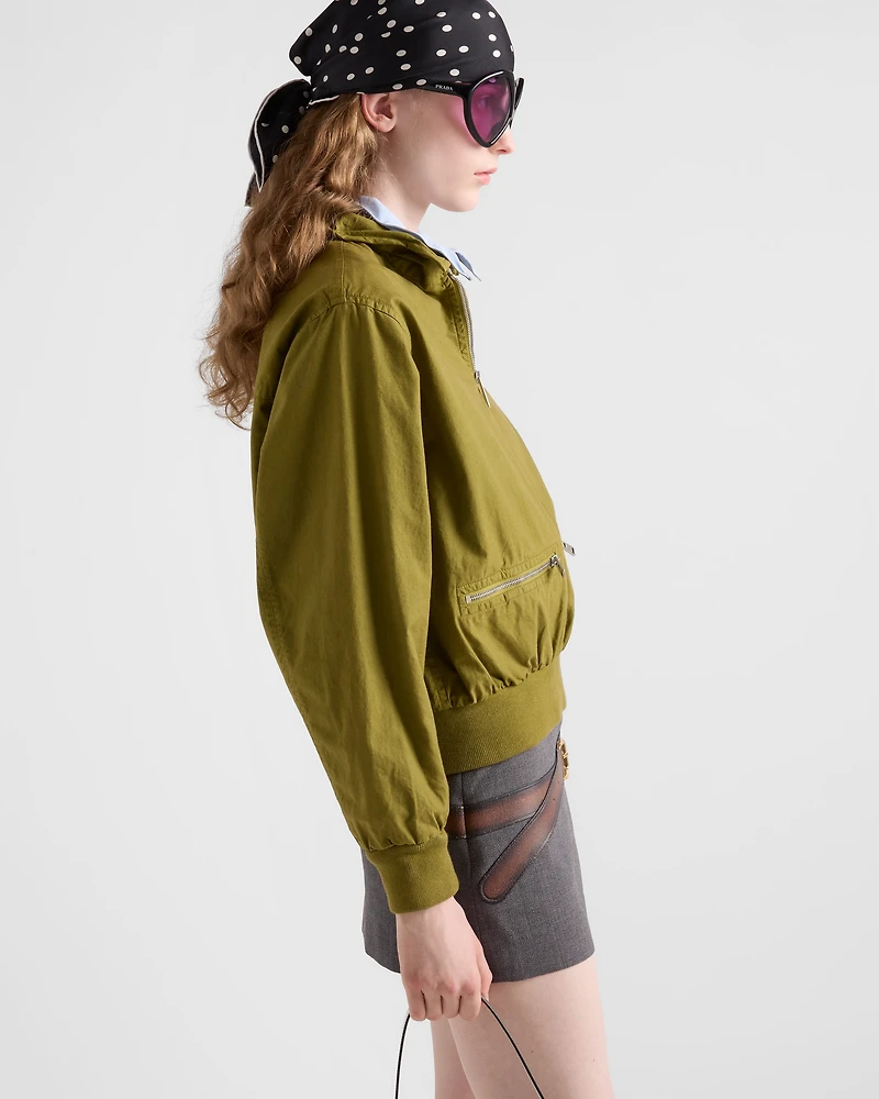 Poplin jacket