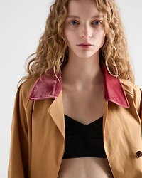 Cotton raincoat