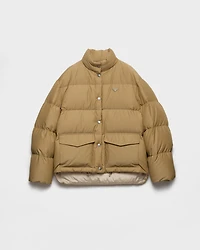 Medium-weight technical fabric down jacket