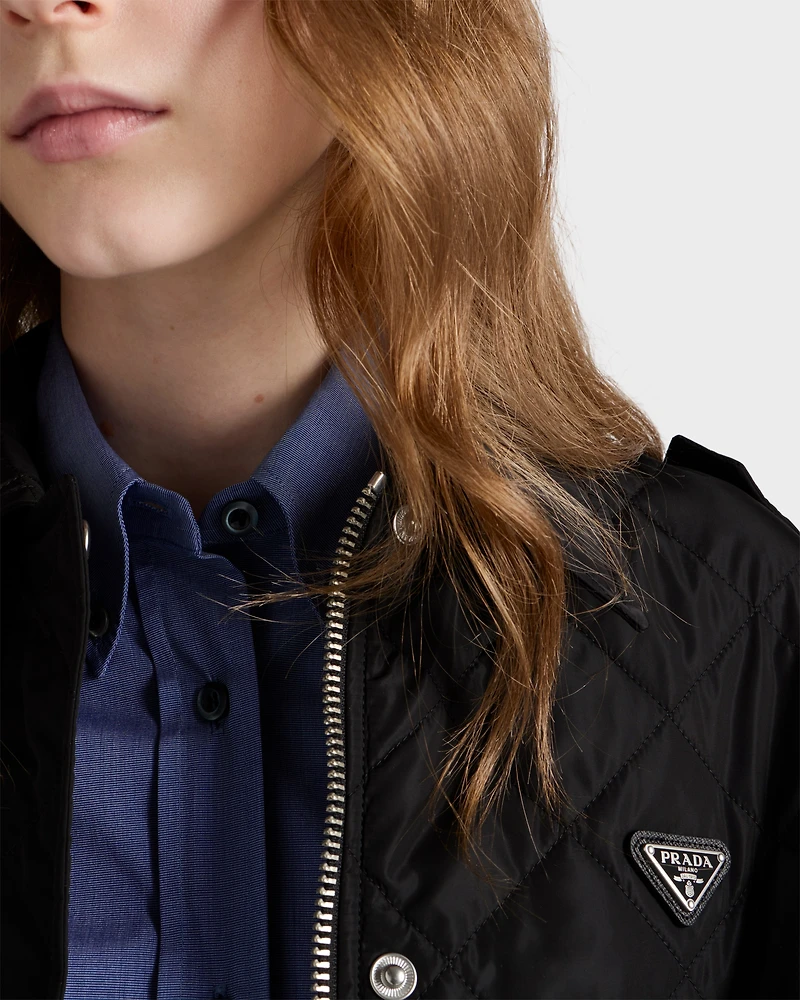 Lightweight Re-Nylon blouson jacket