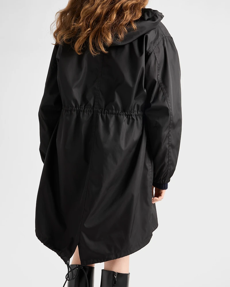 Re-Nylon raincoat