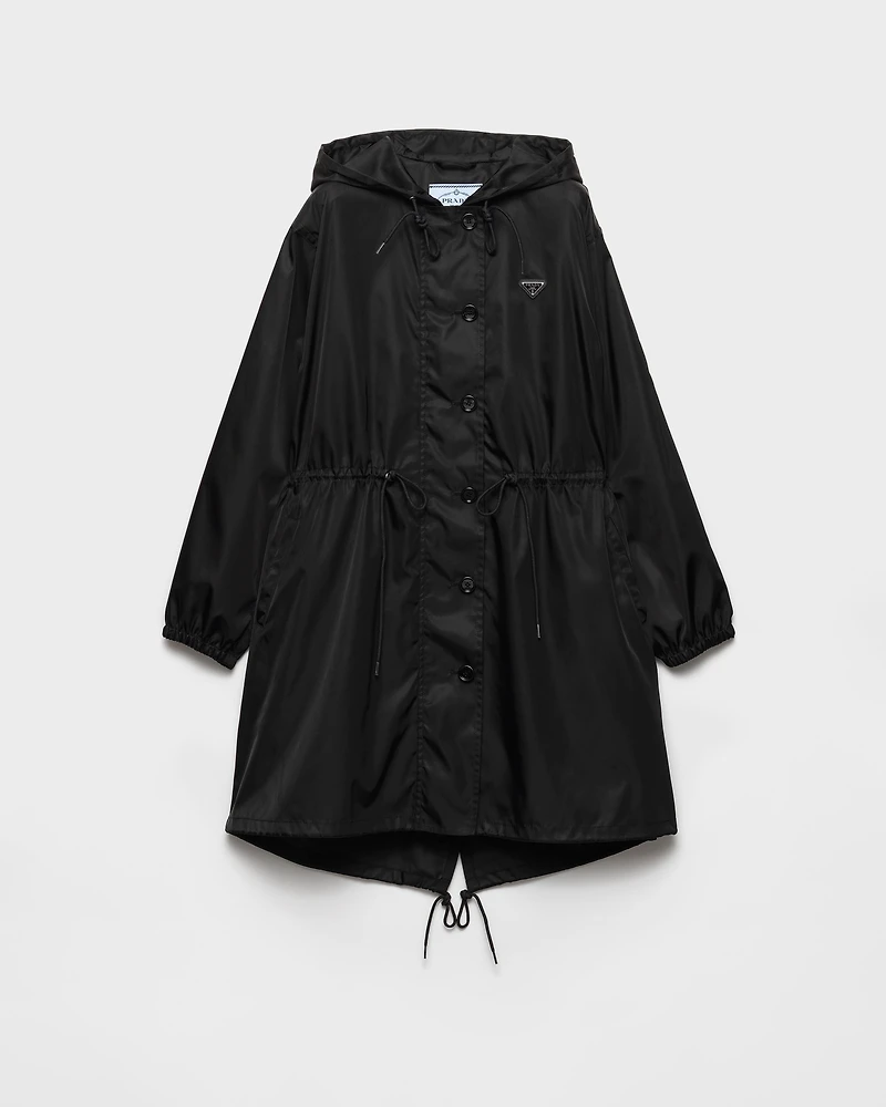 Re-Nylon raincoat