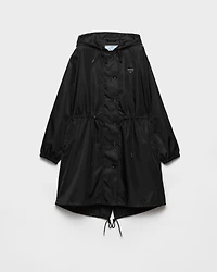 Re-Nylon raincoat