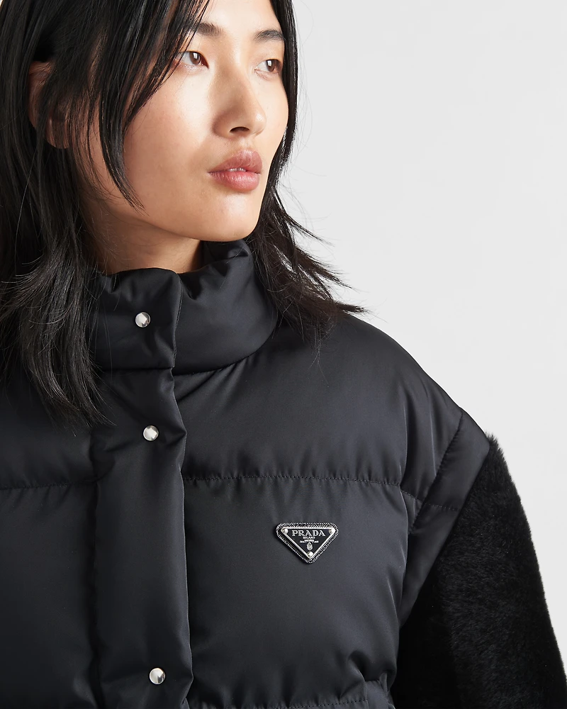 Re-Nylon down jacket