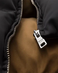 Cropped Re-Nylon down jacket