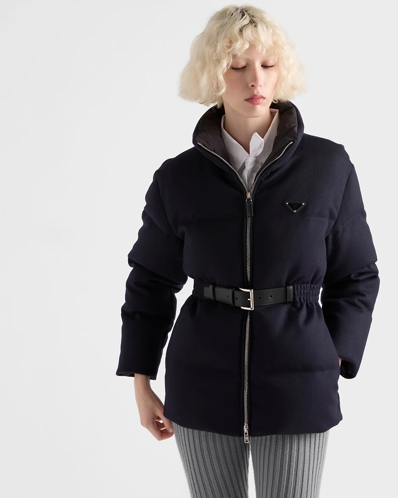 Loden down jacket