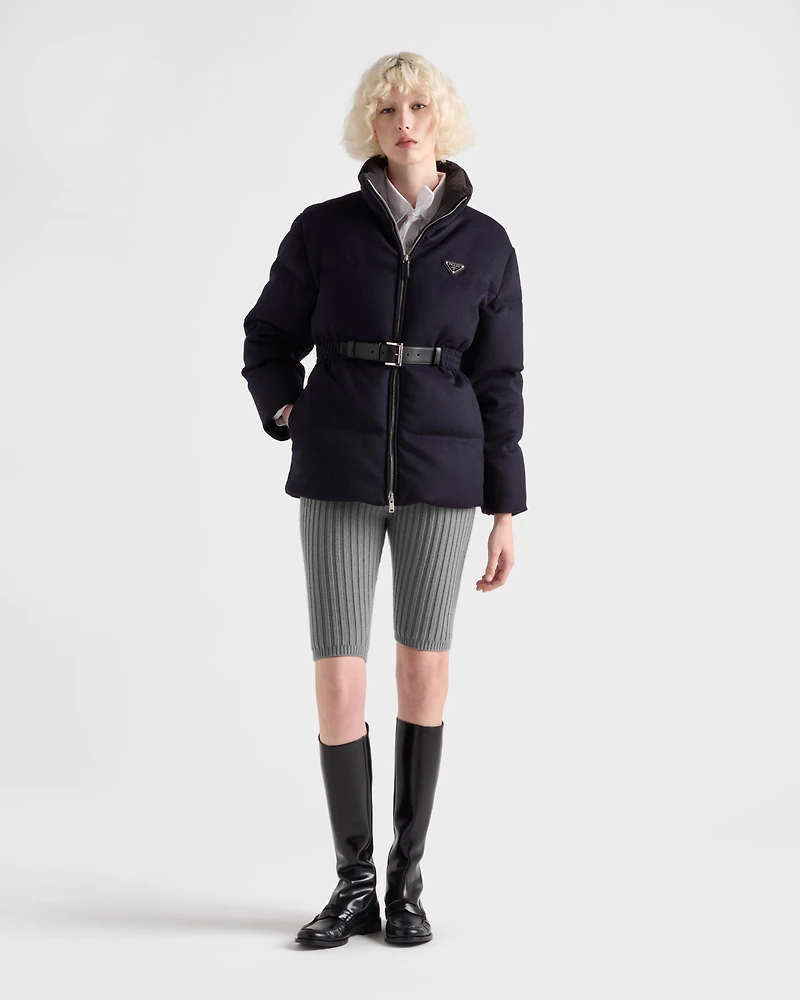 Loden down jacket