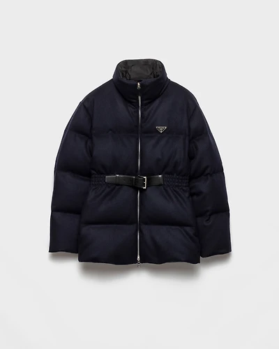 Loden down jacket