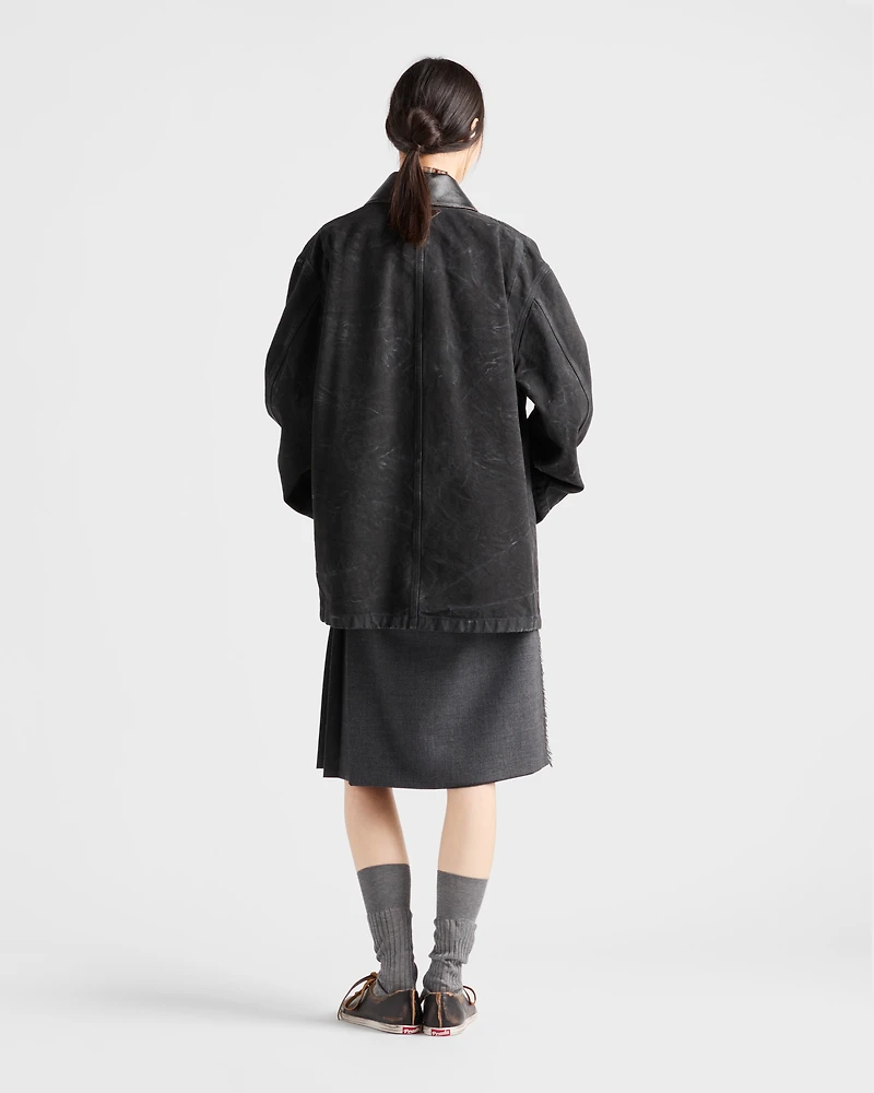 Canvas work jacket