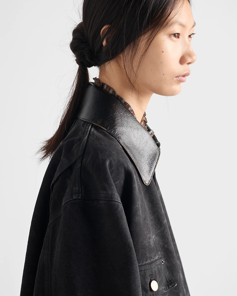 Canvas work jacket