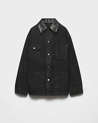 Canvas work jacket