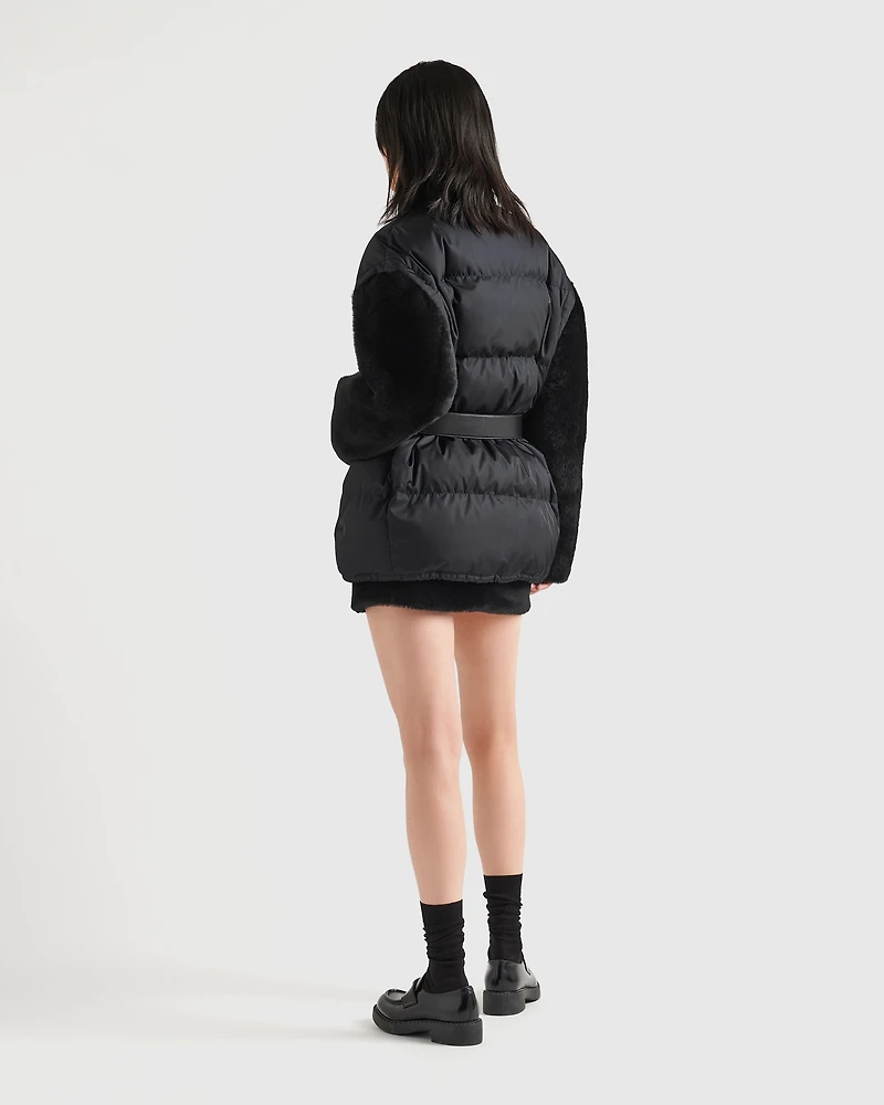 Re-Nylon down jacket