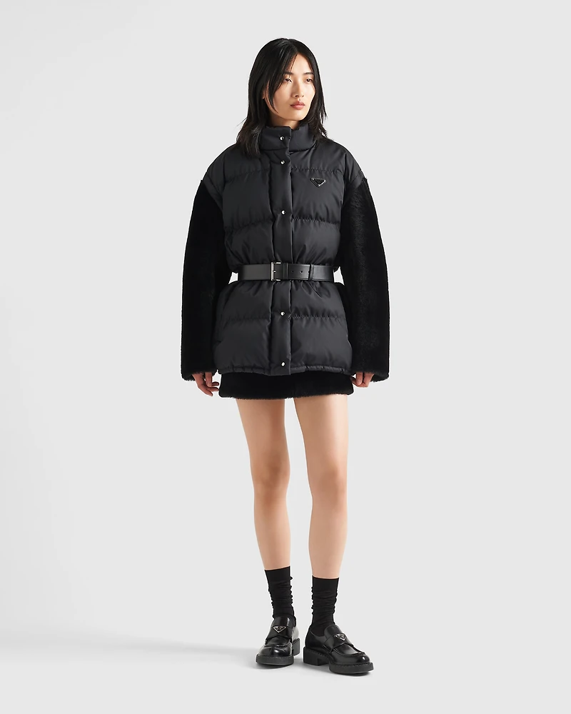 Re-Nylon down jacket