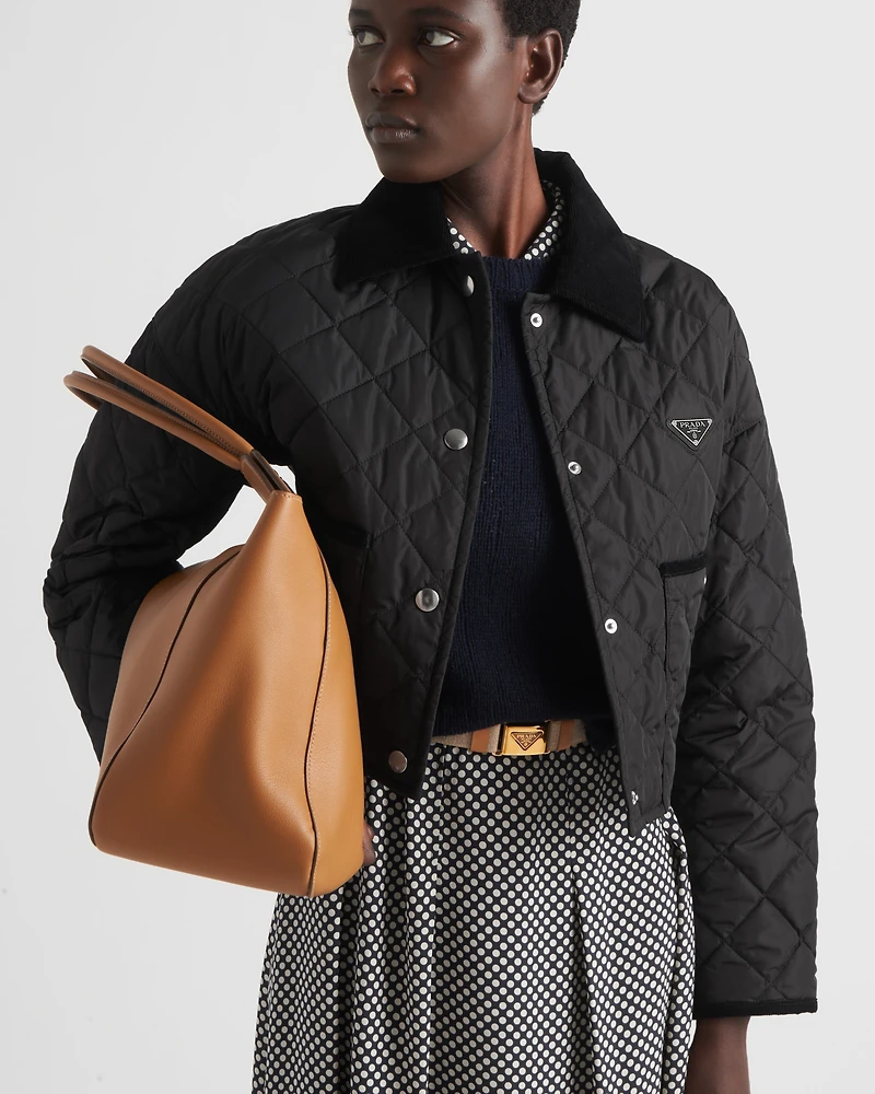 Light Re-Nylon cropped jacket