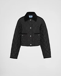 Light Re-Nylon cropped jacket