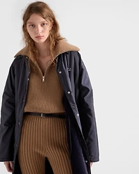 Lightweight Re-Nylon raincoat