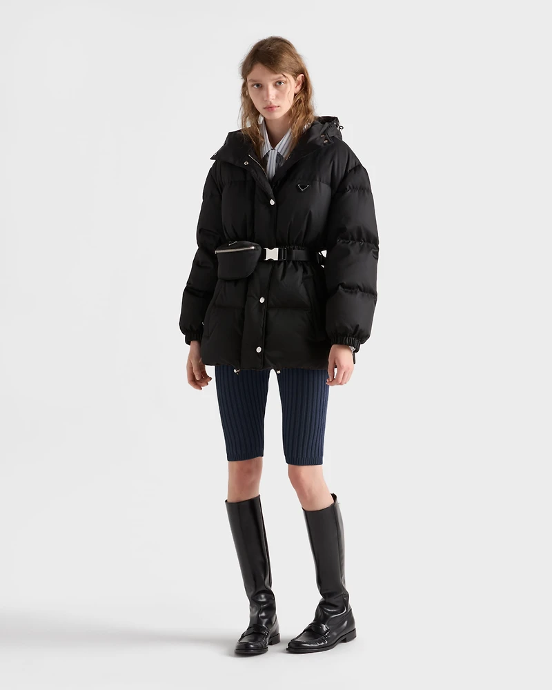 Re-Nylon down jacket