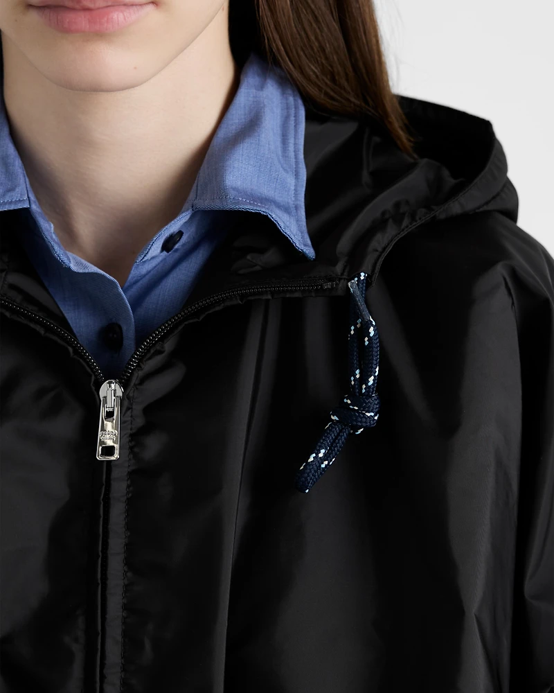 Lightweight Re-Nylon raincoat