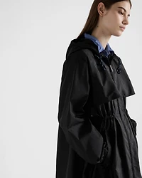 Lightweight Re-Nylon raincoat