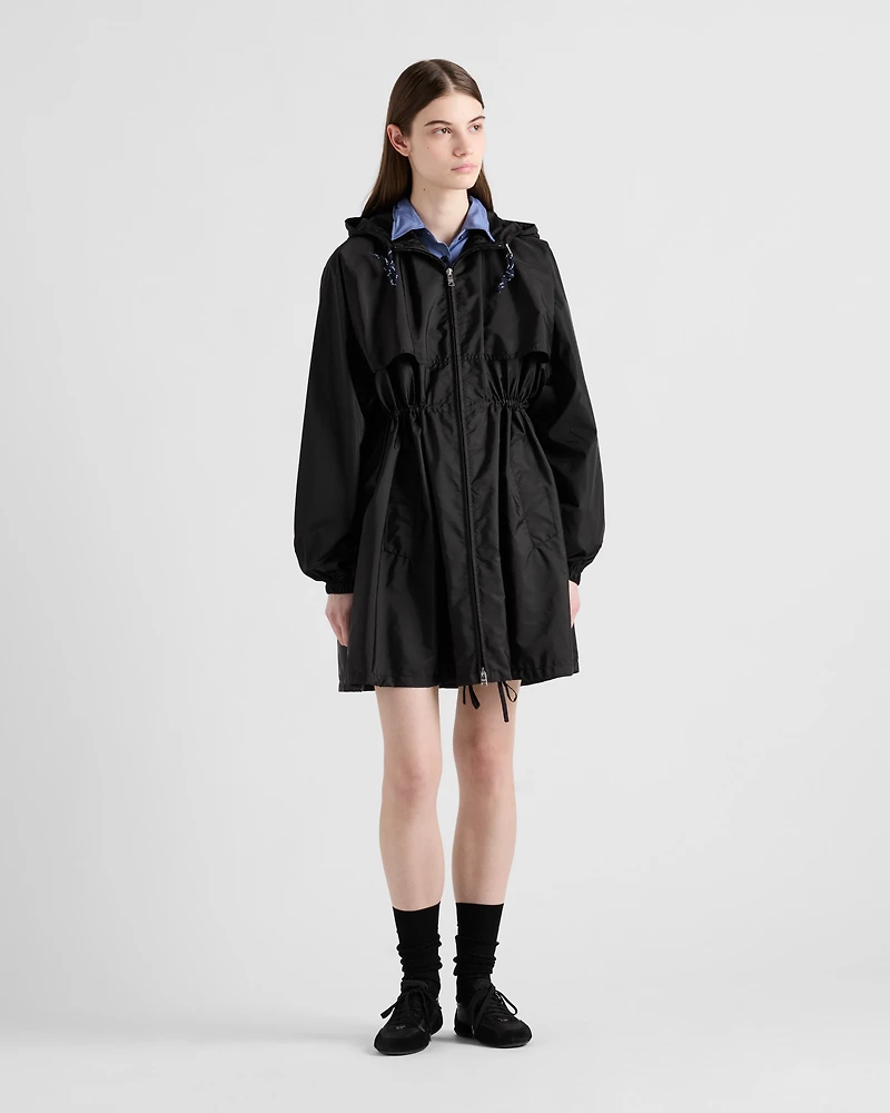 Lightweight Re-Nylon raincoat
