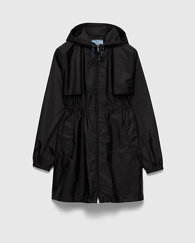 Lightweight Re-Nylon raincoat