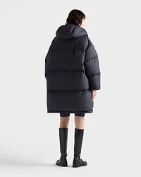Soft canvas down parka