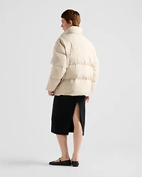 Technical fabric down jacket