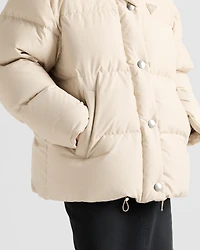 Technical fabric down jacket