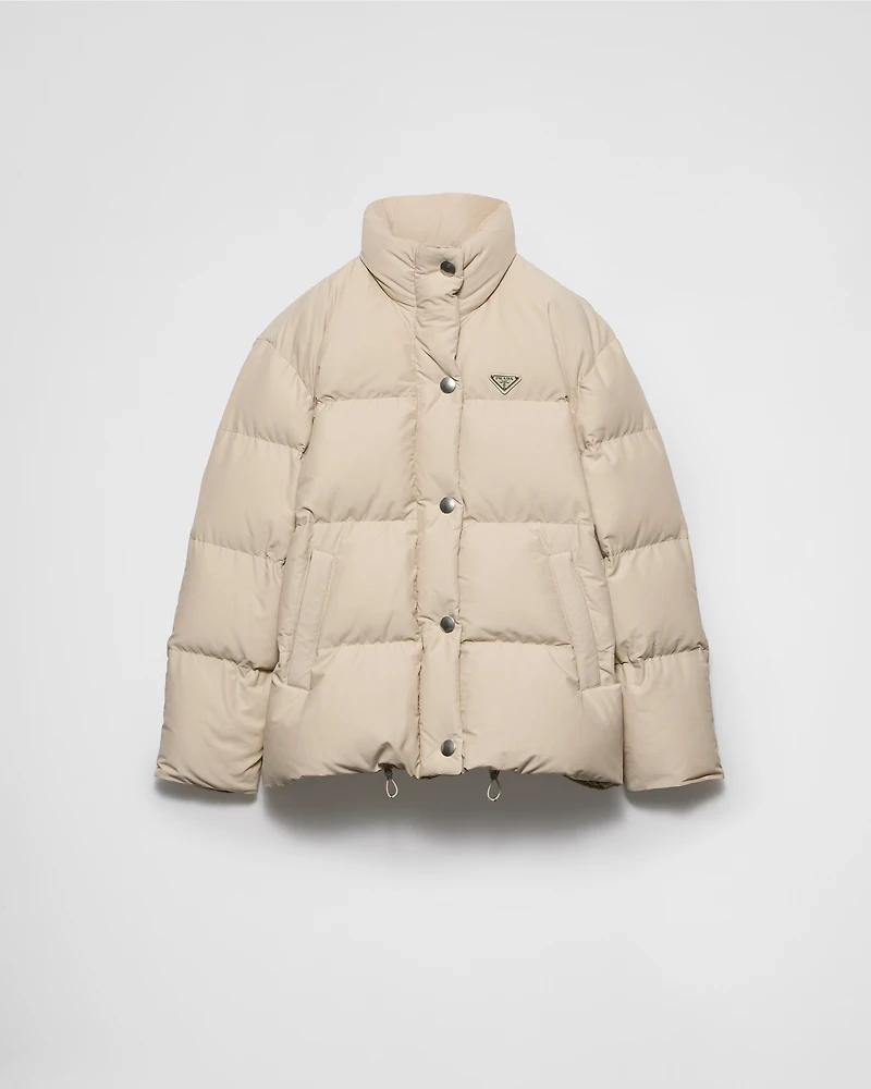 Technical fabric down jacket