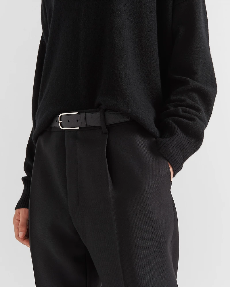Saffiano belt