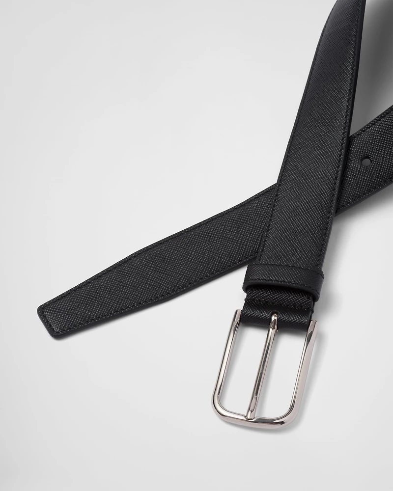Saffiano belt